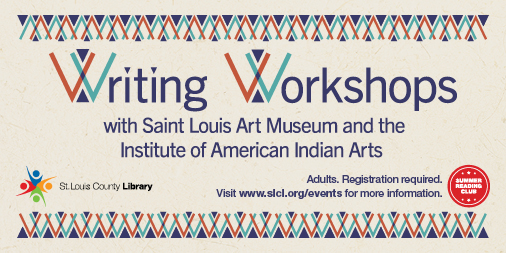 We are hosting three creative writing workshops in July featuring Native authors @chiplivingston @deborahtaffa and Layli Long Soldier! Space is limited, sign up here: ow.ly/LW6C50OUZGw. Presented in partnership with @IAIASantaFe and @StlArtMuseum