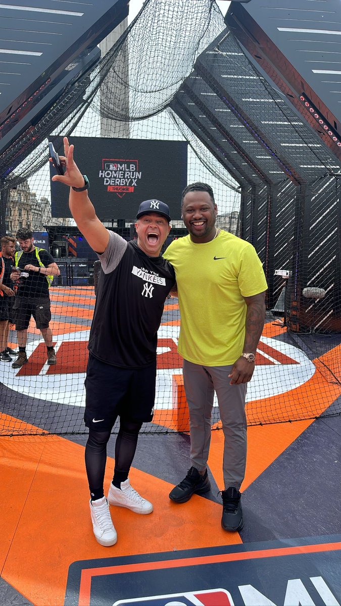 My boy Swish😀 #GoRedSox #HomeRunDerbyX #LondonSeries #MLB⚾️🔥