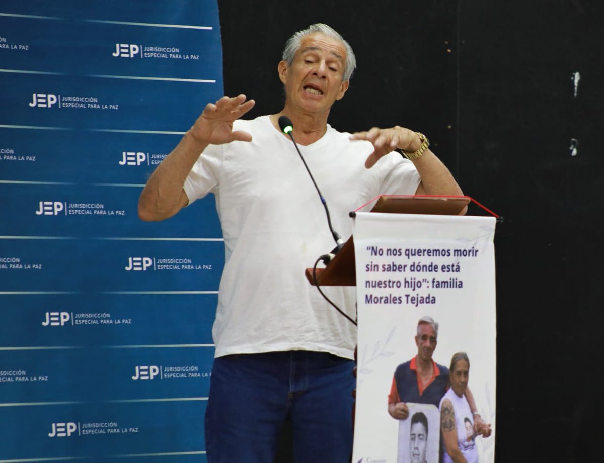 PAXenColombia's tweet photo. #PaxInforma| 🚨 En este momento se adelanta la audiencia de seguimiento a las medidas cautelares otorgadas por la
@JEP_Colombia para proteger el cementerio de El Copey, donde hay víctimas de los mal llamados 'falsos positivos' y de paramilitares. https://t.co/ieFyUe5XFE