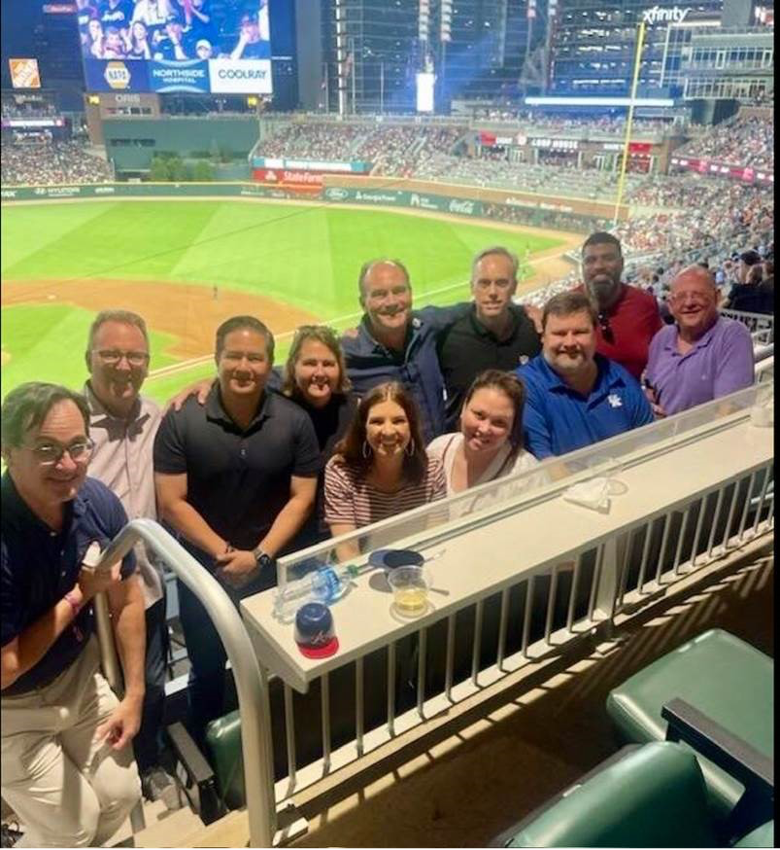 fdcclaw's tweet photo. FDCC's Southeast Division had a great time in Atlanta a few weeks ago getting together for a Braves v. Mets baseball game. Are you interested in getting a group of FDCC members together in your local area? Please contact Dan McGrath for details. #FedMeets https://t.co/8gKinSzDhN