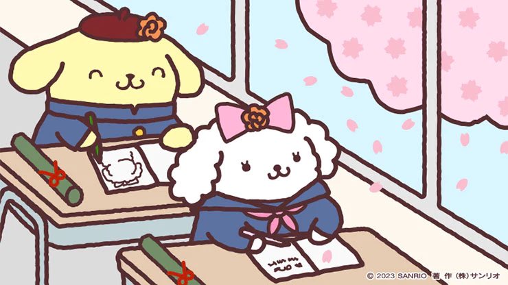 sanriodaily's tweet photo. sanrio expects us to believe they are ‘just friends’ 😭 https://t.co/2gmBGqSy5i
