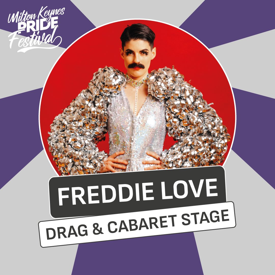 MK Pride Festival (@mkpridefestival) on Twitter photo • Drag & Cabaret Stage •
We are excited to announce <a href="/FreddieLoveX/">Freddie Love</a> will be performing at this years pride festival.
#MiltonKeynesPrideFestival • Drag & Cabaret Stage •
We are excited to announce <a href="/FreddieLoveX/">Freddie Love</a> will be performing at this years pride festival.
#MiltonKeynesPrideFestival