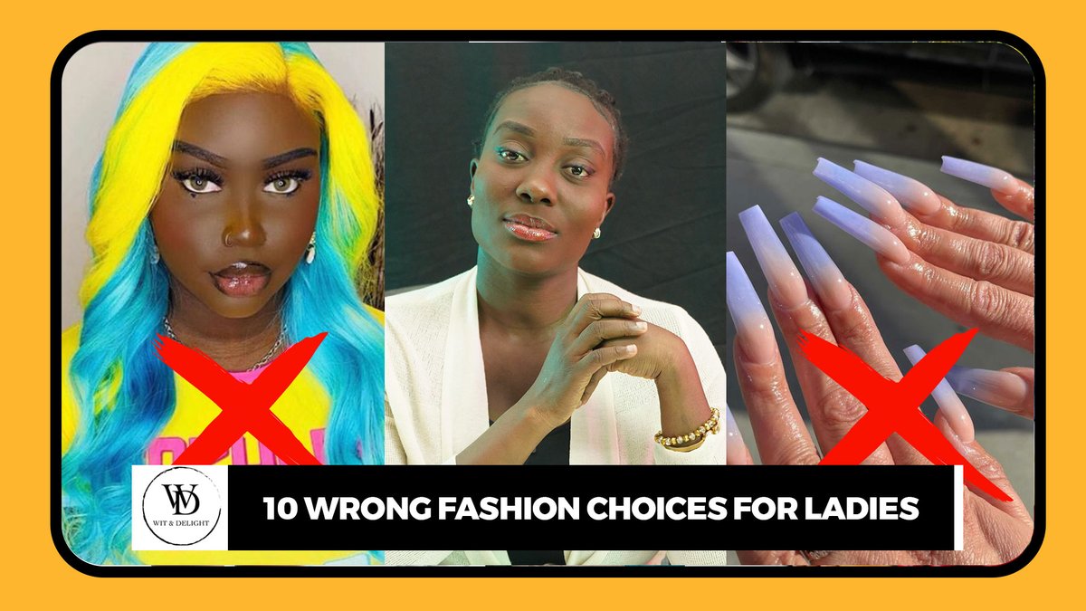 WitandDelight_'s tweet image. 10 wrong fashion choices for ladies
 #everydaylook #witanddelight #fahion #ladiesfashion #ladieswear #lifestylenews
Full video-rb.gy/vn20t