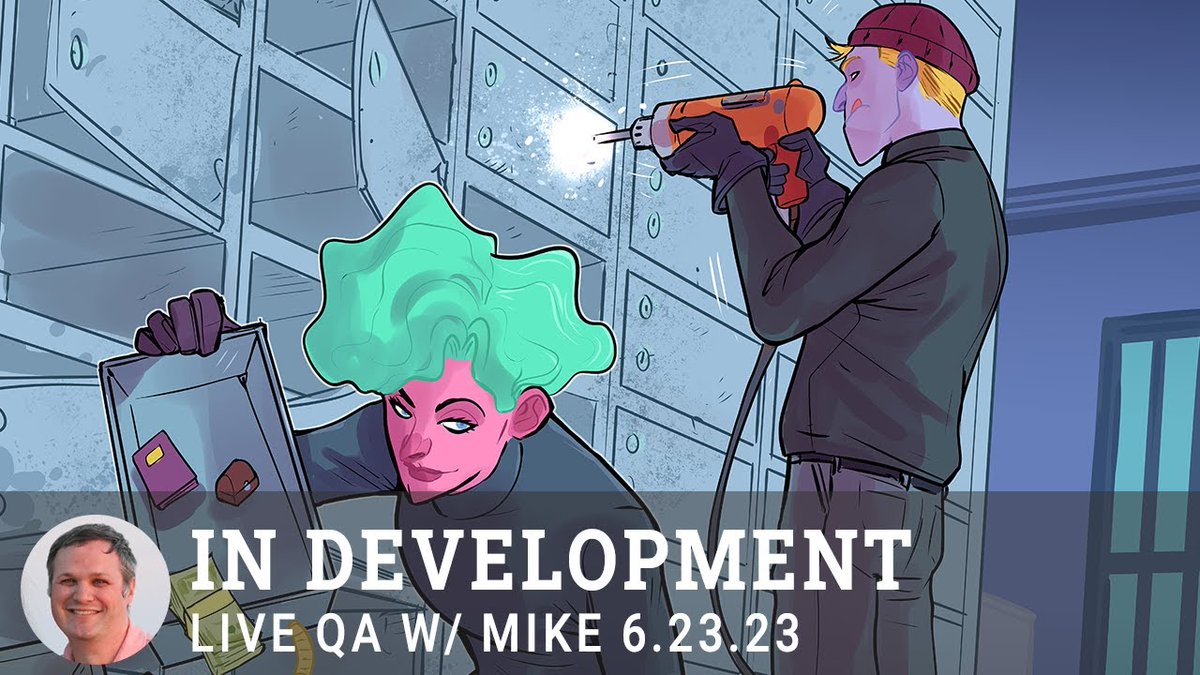 Got any questions about #gamedev? Stop by our live stream and ask your questions and discover some tidbits about some of our upcoming games: buff.ly/46dj6sG