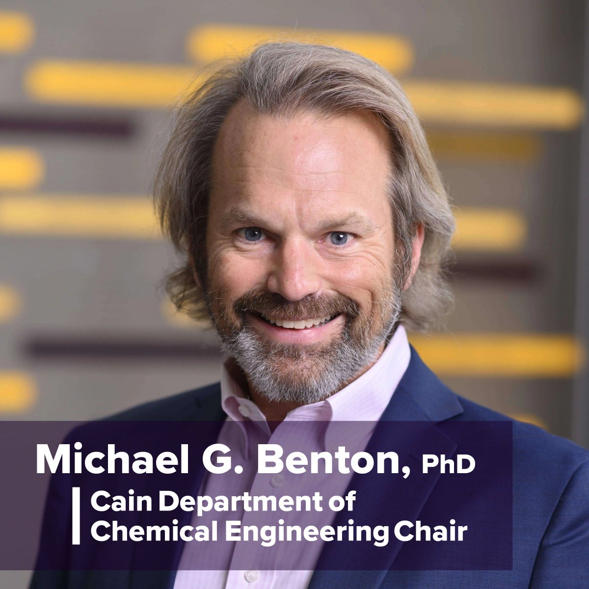 Today is #FeaturedFacultyFriday! We are thrilled to welcome Michael G. Benton as the new Chair of the LSU Cain Department of Chemical Engineering.
#LSUChE #ChemicalEngineering #LSUChemicalEngineering #LSU