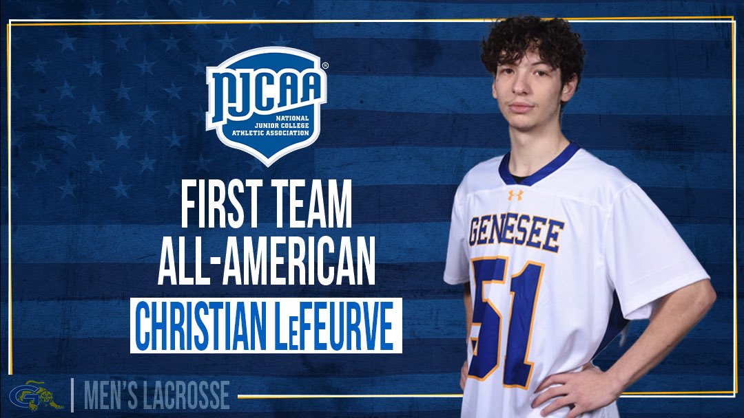 GCCSports's tweet photo. 🏆 All-American Honors 🏆

Christian LeFeurve and Tyler Goode were selected as NJCAA DIII Men’s Lacrosse All-Americans! #cougarPRIDE https://t.co/VbUNKDKQat