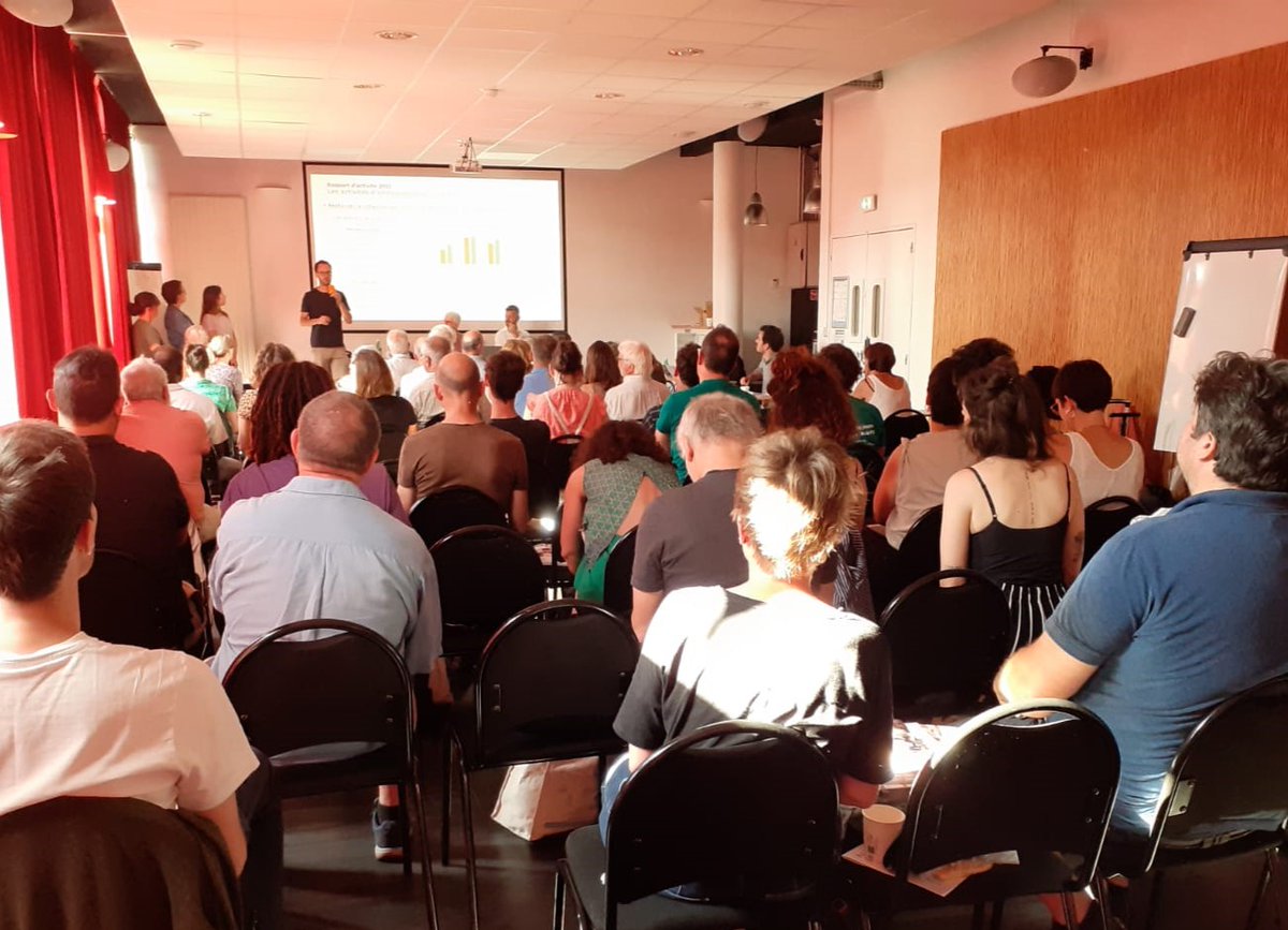 CompBatFr's tweet image. ASSOCIATION NATIONALE
L'Association Nationale Compagnons Bâtisseurs a tenu son Assemblée Générale 2023, permettant de dresser le bilan de l'année 2022 et d'ouvrir de nouvelles perspectives pour le mouvement Compagnons Bâtisseurs !
@SCheveigneCBat