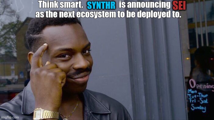 I'd be guessing that the next chain that @synthr_defi will be deployed to is @SeiNetwork