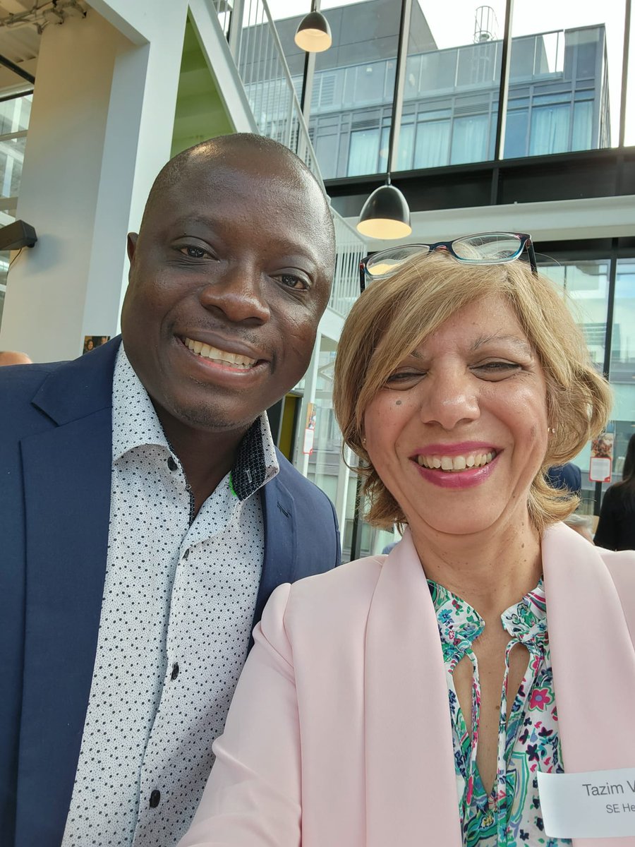 Stephen Adombire (@stevadom2011) on Twitter photo You've been a wonderful mentor to me in the Alumni-Graduate Student Mentorship Program of the <a href="/UofTNursing/">Bloomberg Nursing</a>.
By inviting me to the #AWSEImpact2023, we met in person for the 1st time yesterday. Networking at the event was phenomenal!
Thank you so much, Dr. <a href="/ViraniTazim/">Tazim Virani</a>. You've been a wonderful mentor to me in the Alumni-Graduate Student Mentorship Program of the <a href="/UofTNursing/">Bloomberg Nursing</a>.
By inviting me to the #AWSEImpact2023, we met in person for the 1st time yesterday. Networking at the event was phenomenal!
Thank you so much, Dr. <a href="/ViraniTazim/">Tazim Virani</a>.