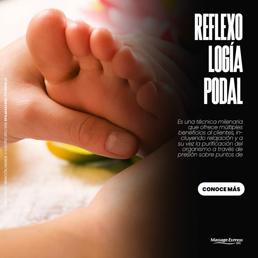 massageexpress1's tweet photo. REFELOXOLOGÍA PODAL, técnica milenaria que ofrece múltiples beneficios al clientes, incluyendo relajación y a su vez la purificación del organismo a través de presión sobre puntos de reflejo en los pies.

RESERVA TU HORA HOY EN https://t.co/MLRIUMRXWi

#reflexologiapodal #masaje https://t.co/kKlL7slUbC