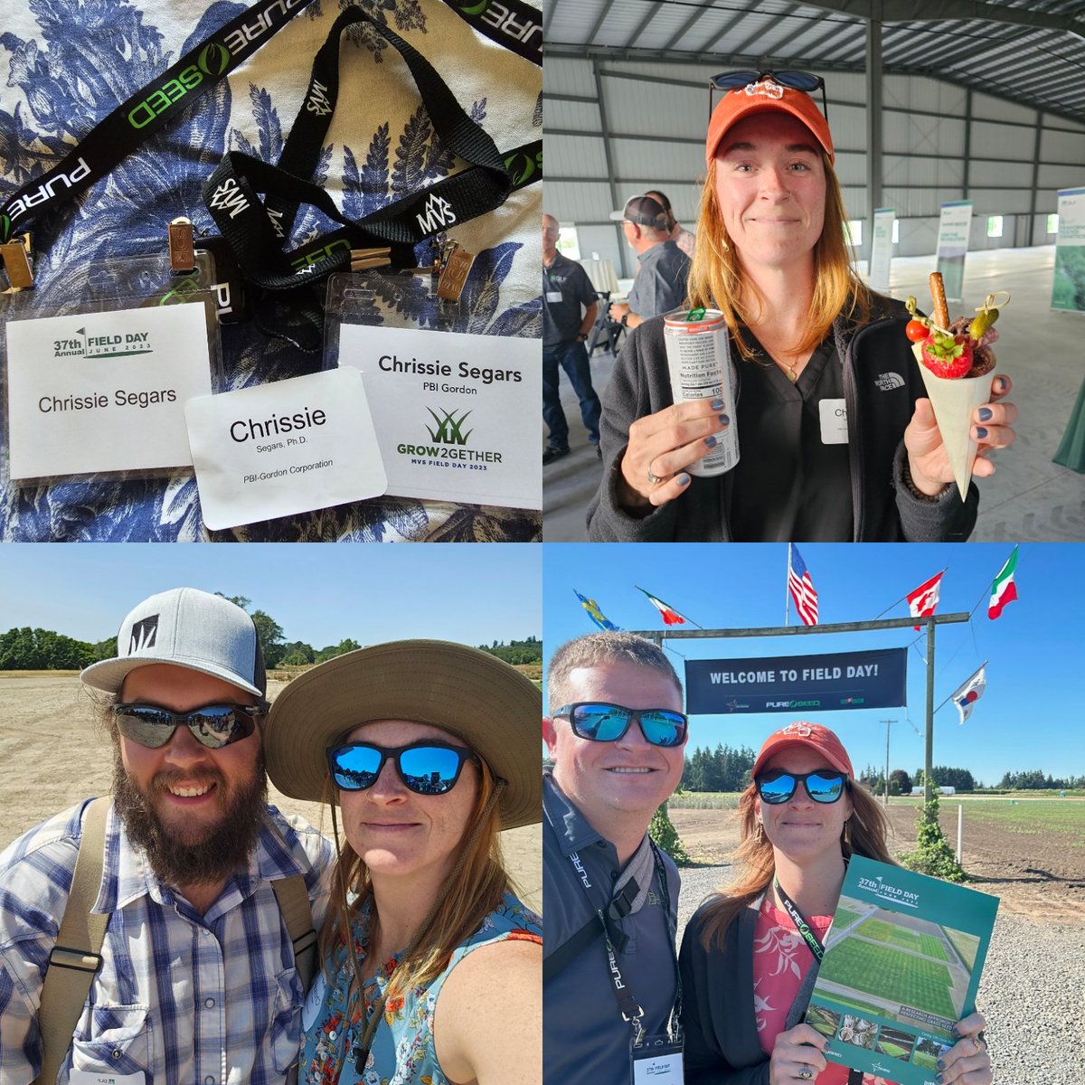 hairyligule21's tweet photo. So happy to be involved with the WERA meeting & multiple Seed Research Field Days these past 4 days in the Willamette Valley! Got to see a lot of friends & spend a lot of time with my longest pal, grass pollen. 🤧🥹🤓 #turfgrass #ilovegrassbutitistryingtokillme #turfresearch https://t.co/qwXoqXSBGv