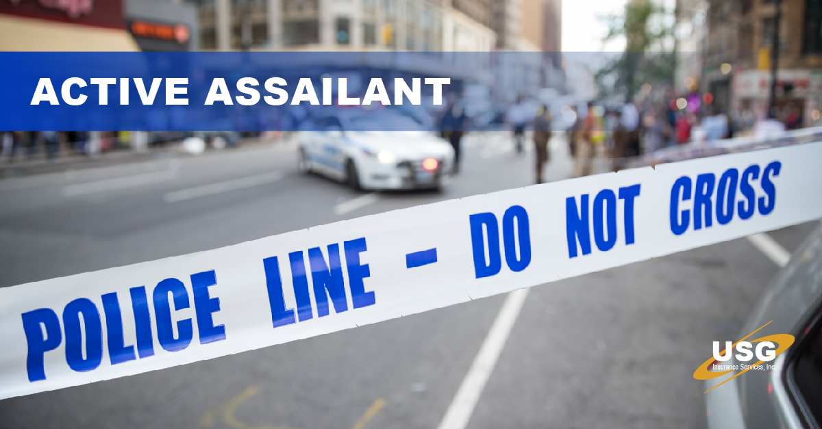 As we live in unpredictable times, it is important to urge your clients to protect themselves with our #activeassailant product. Connect with our Marketing Team at getconnected@usgins.com or submit a submission instantly through INS LINK. #USGINS bit.ly/36Cqsq0