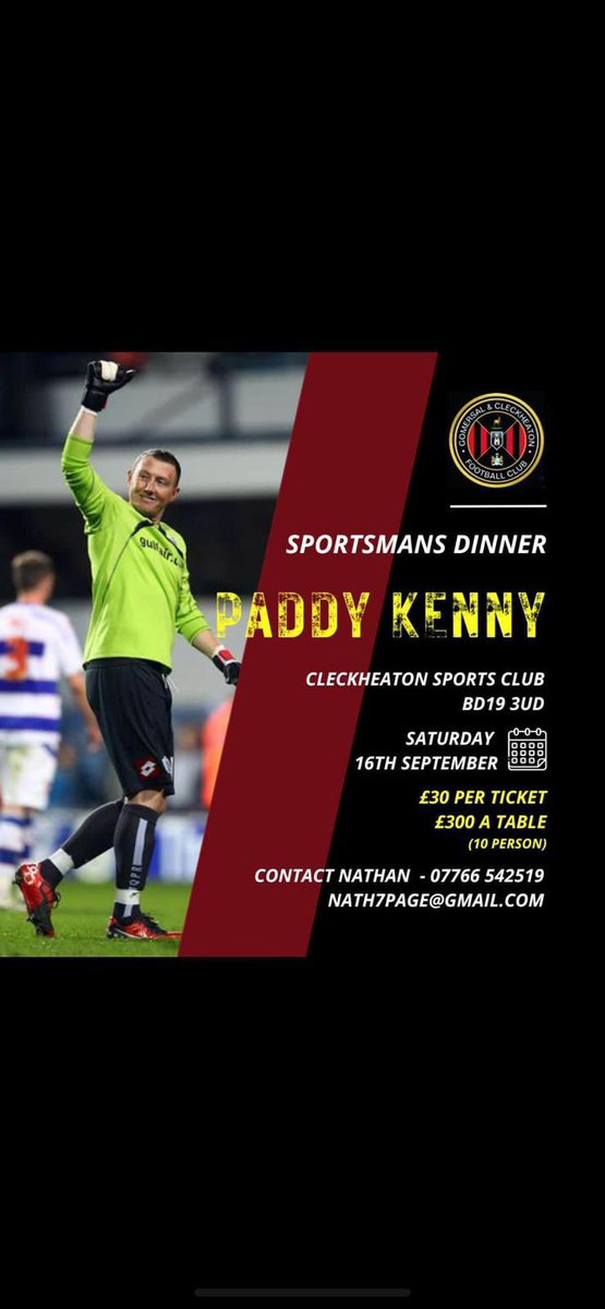 Paddy Kenny Events tweet media