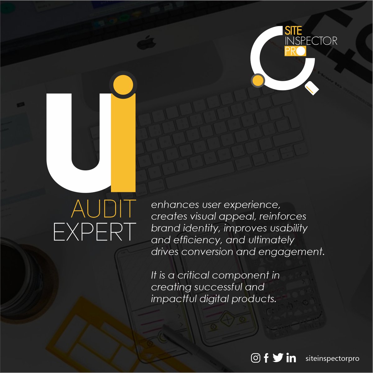 siteinspectpro's tweet photo. Are you tired of mundane and outdated user interfaces? Get ready to be amazed by our cutting-edge UI design services! Our talented team of designers has crafted a visually captivating and intuitive user interface that will take your digital presence to new heights. https://t.co/ZcRBWXfesY