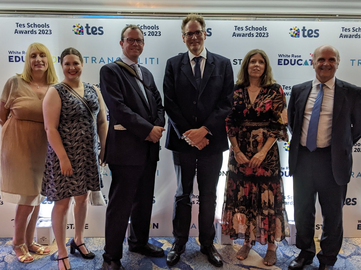 Tonight’s the night! We are excited to have been nominated for Best Use of Technology at @TES Schools Awards 2023 for our ongoing commitment to providing free access to EtonX courses to all UK State Schools and to be here this evening with so many fellow educators. #TESSA2023