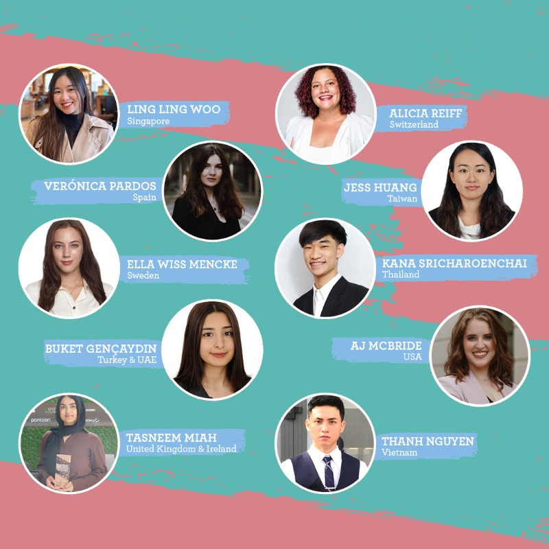 CEOfor1Month's tweet photo. Out of thousands of applications, we are thrilled to announce our Country CEOs for 2023. 🎉 A huge congratulations to all of you, we are so excited to see how you progress throughout your journey. #CEOforOneMonth #YouveGotThis