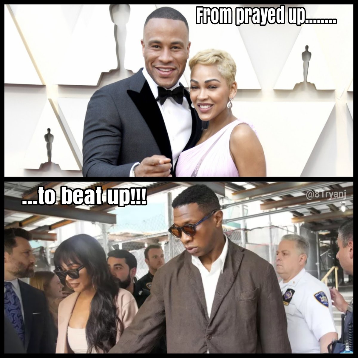 ryanj81's tweet image. 🤷🏾‍♂️🤣 #meagangood #jonathanmajors #devonfranklin