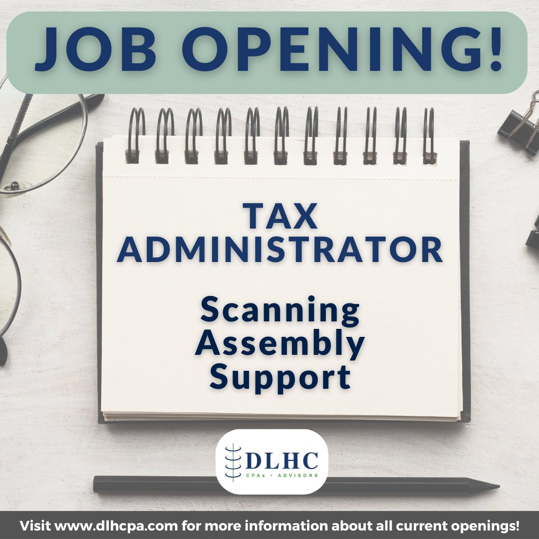 Visit our website for more information! 

#jobopening #birminginghamal #accountingjobs #cpa #dlhc #wearehiring