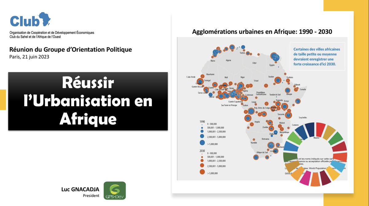 Une #urbanisation mieux anticipée & maîtrisée peut être le turbo-moteur d’un dév durable & inclusif des #VillesAfricaines & #Territoires, 1 accélérateur de l’intégration du continent
Mais cela passe par la transformation des #InformalitésUrbaines en atouts bit.ly/46h8Akd