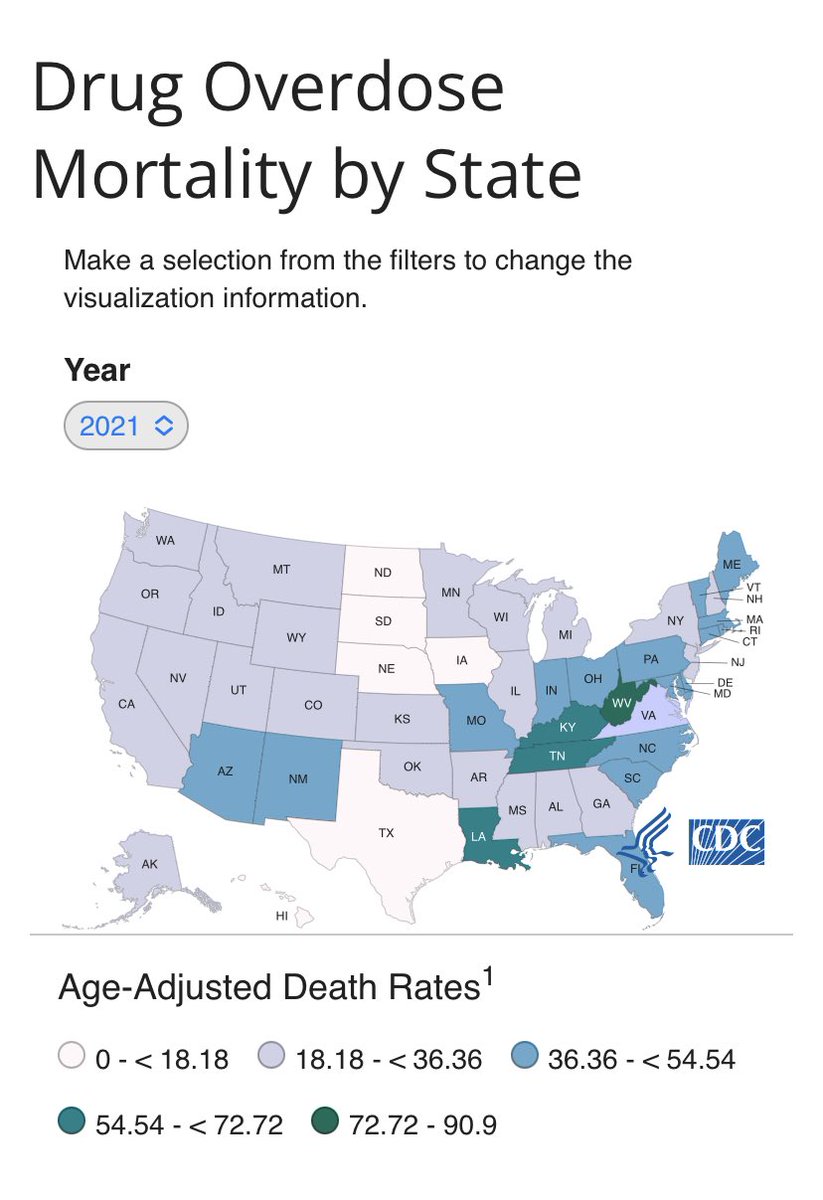 @therecount FL is doing terrible when it comes to drug overdoses. I can drive to Jacksonville and say the same thing he said about California.