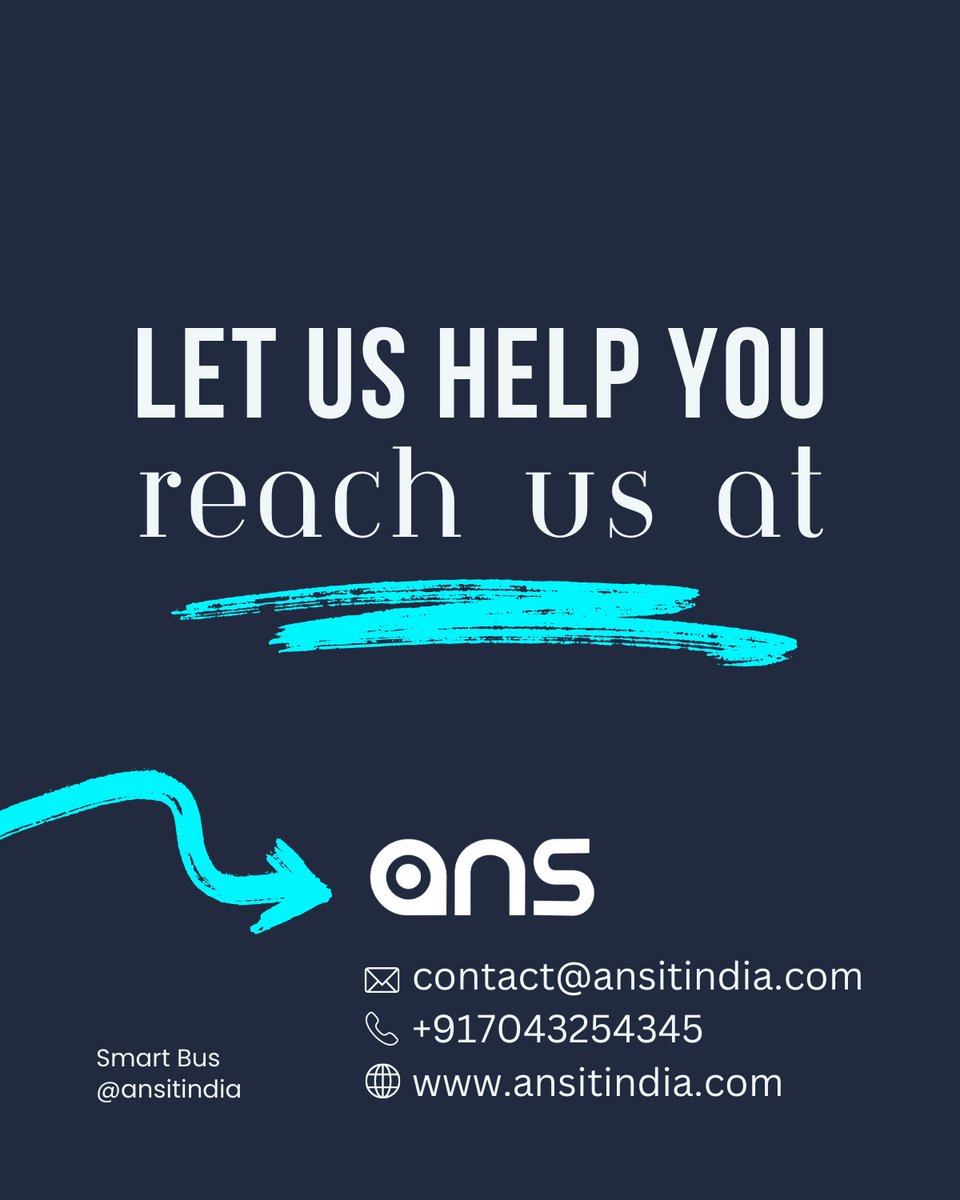 StudTrack is helpful for  Schools and Parents to streamline the fleet operation and parallley create a secure environment for children's.
.
.
.

Connect with us:

📞+91 9898088890

📧contact@ansitindia.Com

🌐 ansitindia.com

#ans #ansitindia #gpstracker #gpstracking