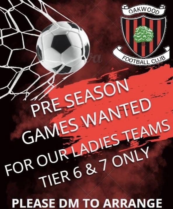 We are looking for preseason games through August for our Ladies Section, we can host at our home ground in Crawley or happy to travel. DM us for info