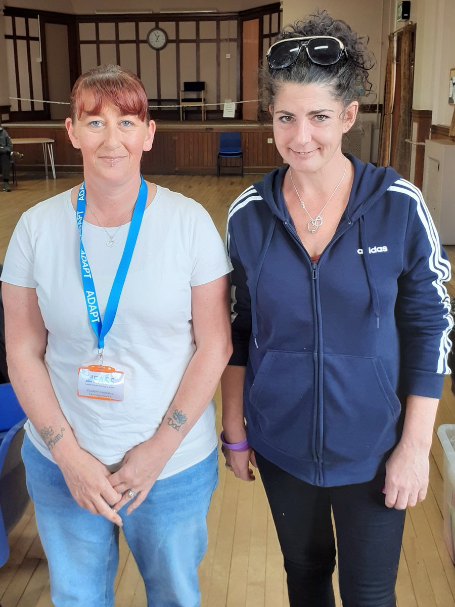 KY8 were also happy to welcome along today two new students on the Addiction Worker Training Project. Leeann (left) is doing the practical part of her course with ADAPT and Wendy (right) is doing her practical part with #scottishfamiliesaffectedbyalcoholanddrugs