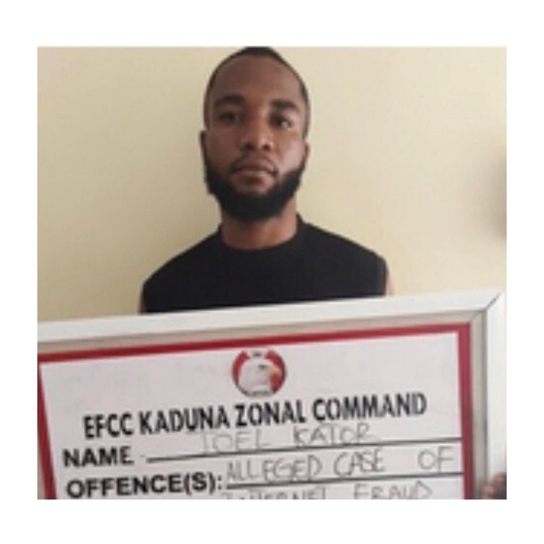 instablog9ja's tweet photo. Court sentences popular singer Shallipopi, others to 2 years imprisonment for internet fra¥d.

The Kaduna Zonal Command of the EFCC has secured the conviction of TikTok music celebrity, Crown Uzama & 5 others before Justice A.A Isiaka on separate one count charge bordering on criminal impersonation, offences contrary to Sections 142 (1) , 57 & 308 of the Kaduna Penal Code Law, 2017 & punishable under Section 309 of the same Law.

Uzama (aka Shalli Popi & Miller Maxwell) was convicted alongside Joel Kator (aka Alfred Hudson), AbdulAzeez Suleiman Temidayo (aka Miss Katie Official), Favour Chidiogo Emmanuel (aka Kate Banks), John Joseph (aka Avail Hollywood) & Bethel Makuochukwu ( aka Violetqmartinez). Makuochukwu had 2 weeks earlier been convicted for money laundering.

They all pleaded guilty to the charges preferred against them. Justice Isiaka convicted & sentenced the defendants to 2 years imprisonment each with option of fines.