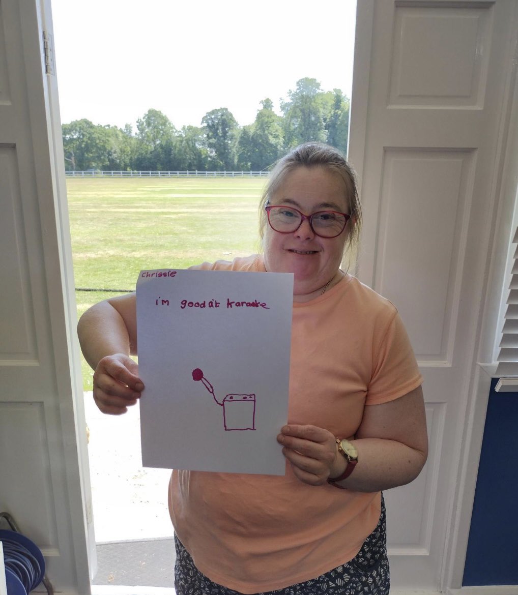 Chrissie we love ur karaoke passion🎤🎼 Thank you for helping us busy those misconceptions about LD. #LDWeek2023