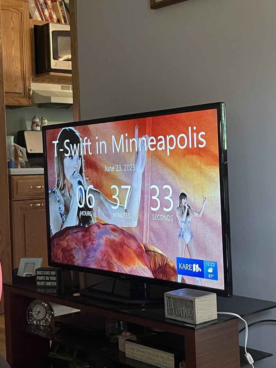 THE LOCAL NEWS HAVING A COUNTDOWN