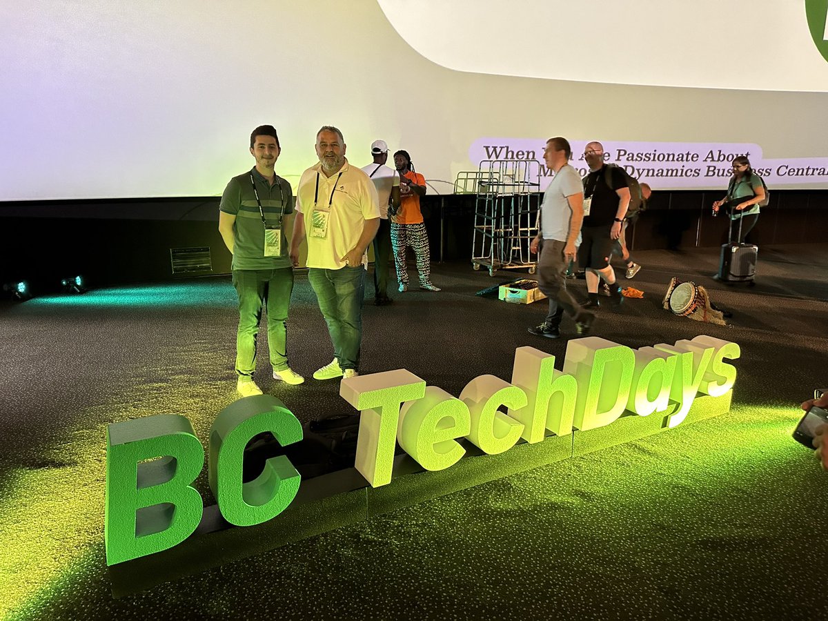 KTC at the TechDays! See you in Lyon #MSDyn365BC #Techdays