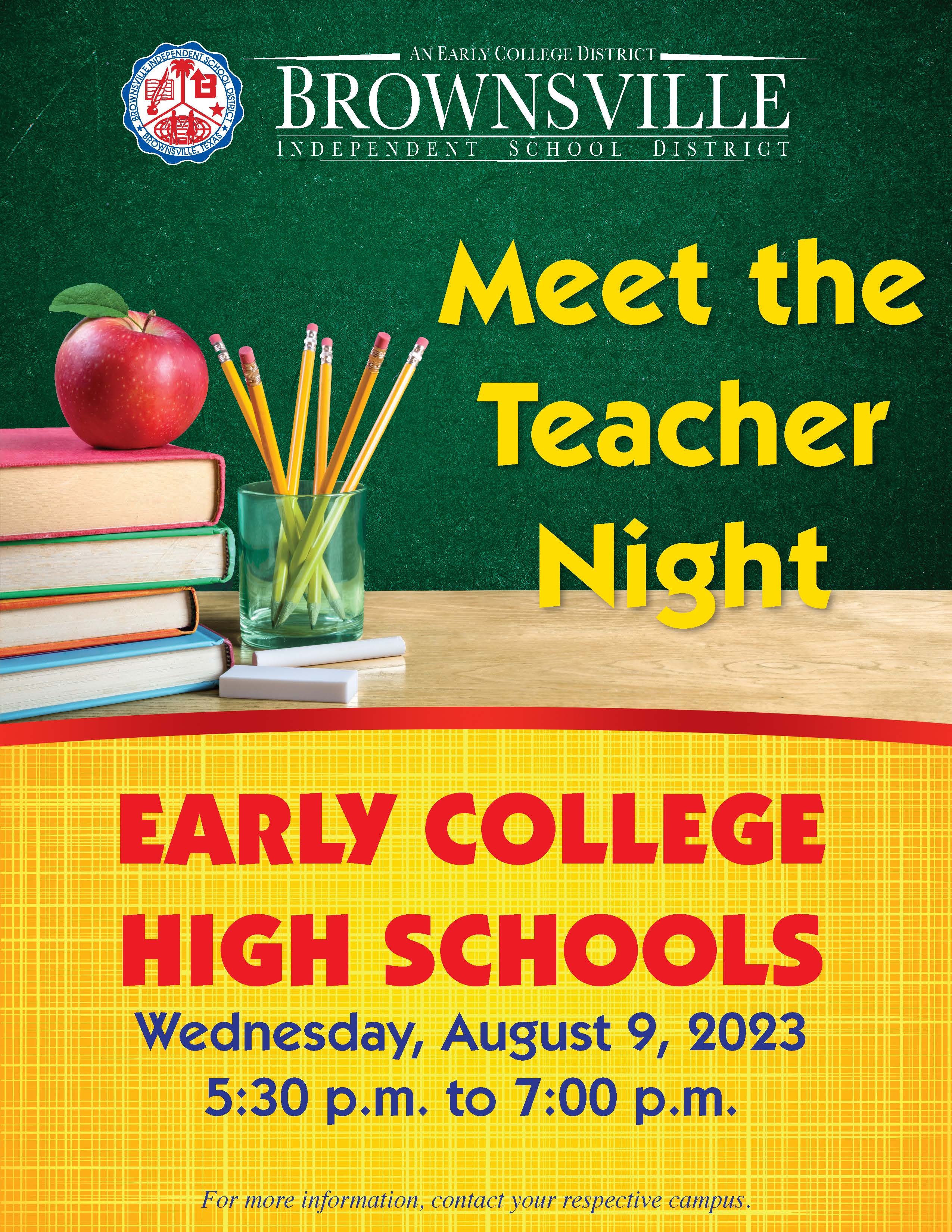 Brownsville ISD on Twitter "Back to School Community Bash! Brownsville