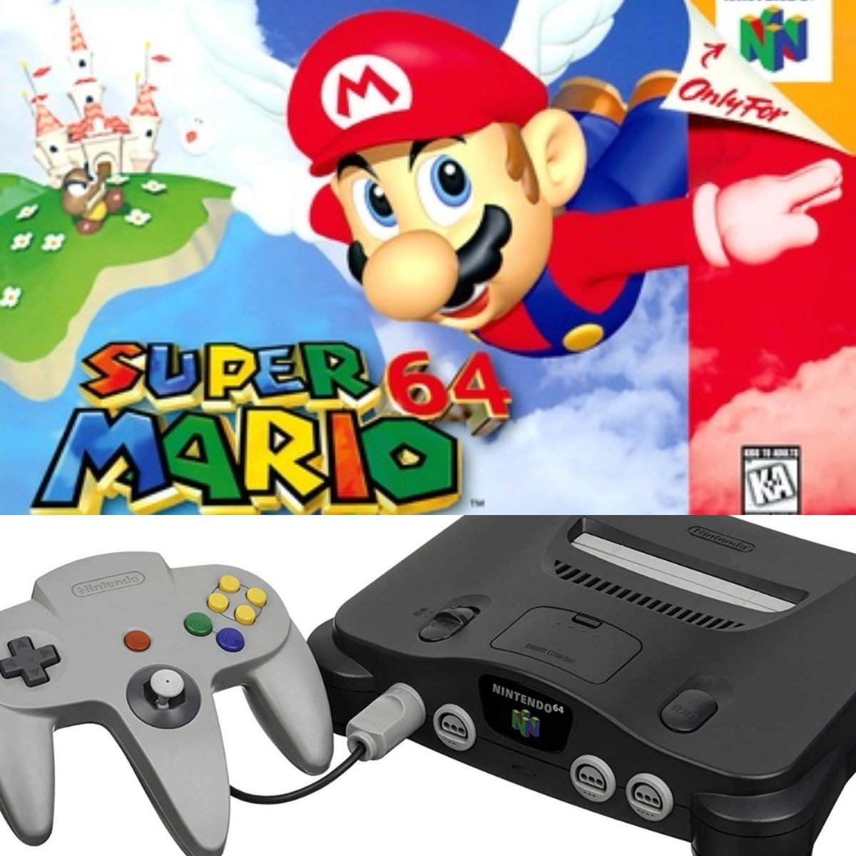 Today's also the 27th anniversaries of the @Nintendo 64 and 'Super Mario 64.' 
#anniversaries #27thanniversary #NINTENDO64 #SuperMario64 #MarioBros #SuperMarioVideoGame