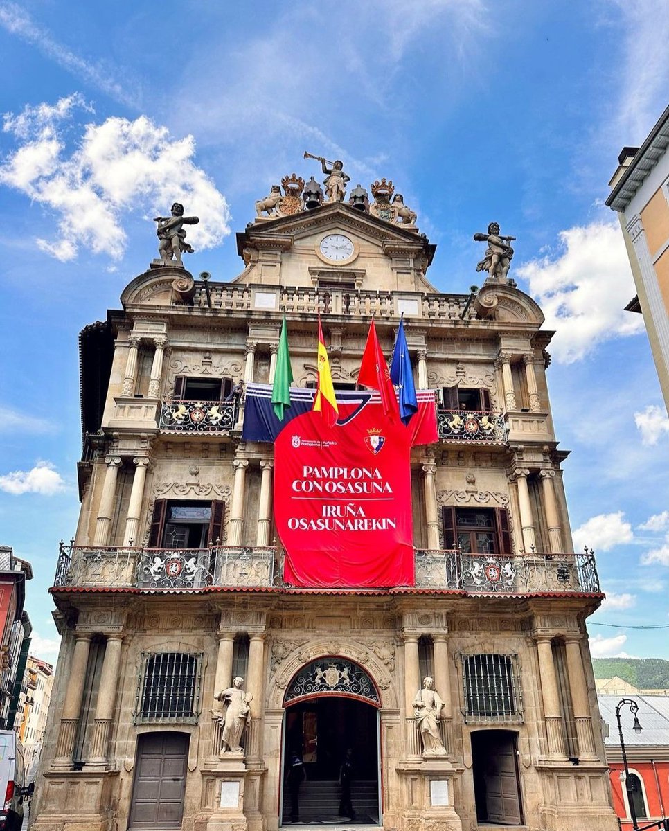 💪🏼 El Ayuntamiento de Pamplona apoya a <a href="/Osasuna/">C. A. OSASUNA</a> y defiende que debería jugar la Conference League