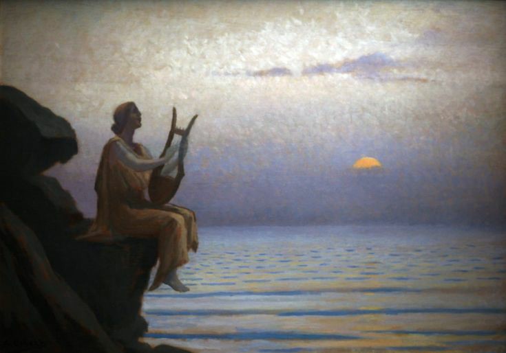AySimli's tweet photo. "Yaşamın anlamını sorsam da söyleme..
Konuştukça bir gemi açılıyor kıyıdan.."
Ressam: #AlphonseOsbert.. https://t.co/ncLlouqIH8