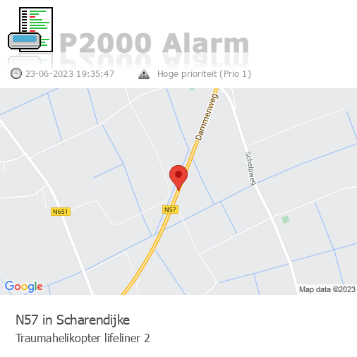 P2000alarm_LL's tweet photo. Traumahelikopter LifeLiner 2 gaat naar N57 in Scharendijke https://t.co/RwqEAWVATJ https://t.co/qGjr1znWcG