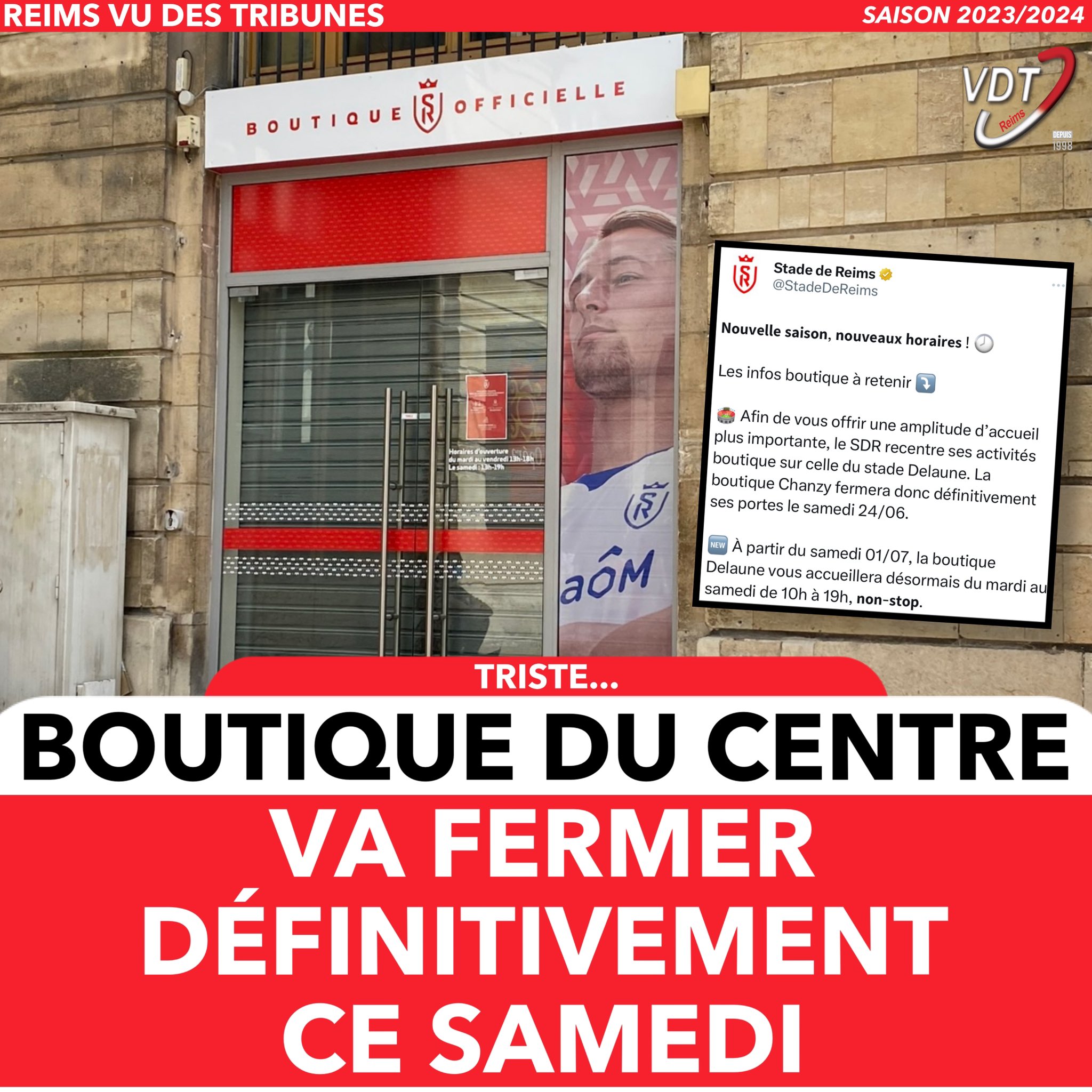 Reims VDT on X
