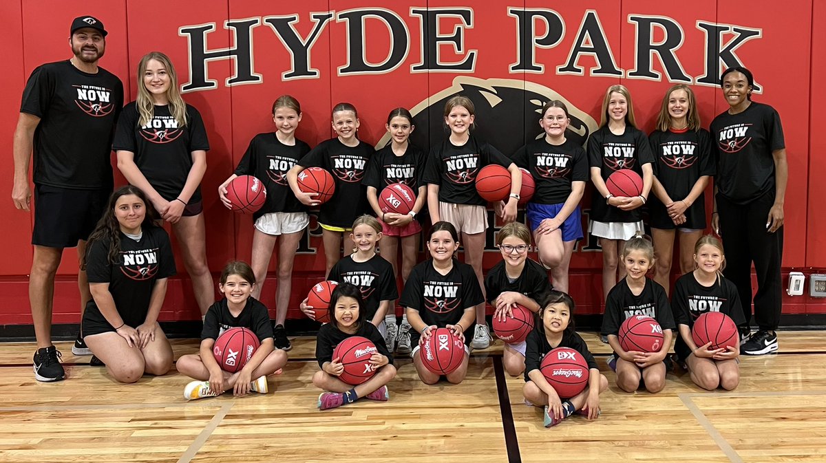 When I tell y’all #TheFutureIsNow …. I’m not lying!!! You’re going to want to get on this @AthleticsHP train!!! Over 25 girls throughout the week at the FIRST girls basketball camp in nearly 20 years! Get ready for it!’