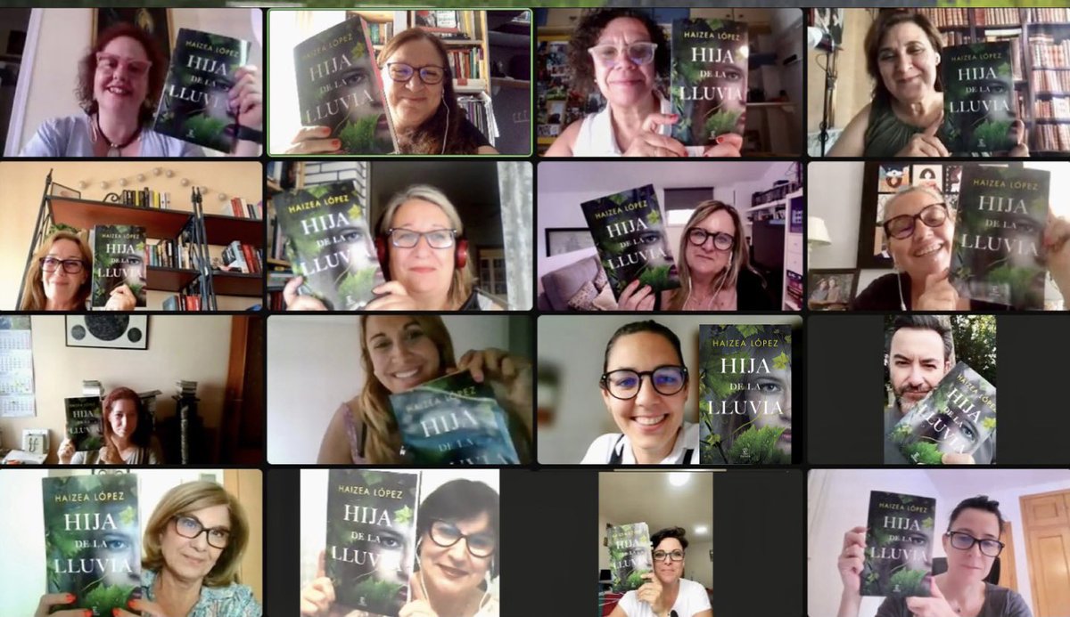 LOCURADELIBROS's tweet image. ♥️📚El @ClubDeLecturaLL con @buhoautora ‘HIJA DE LA LLUVIA’ @editorialespasa

Una Preciosa novela con todos los ingredientes para disfrutar leyendo..

El encuentro completo en nuestro canal de YouTube👉 youtu.be/XAMr-8sOJBs