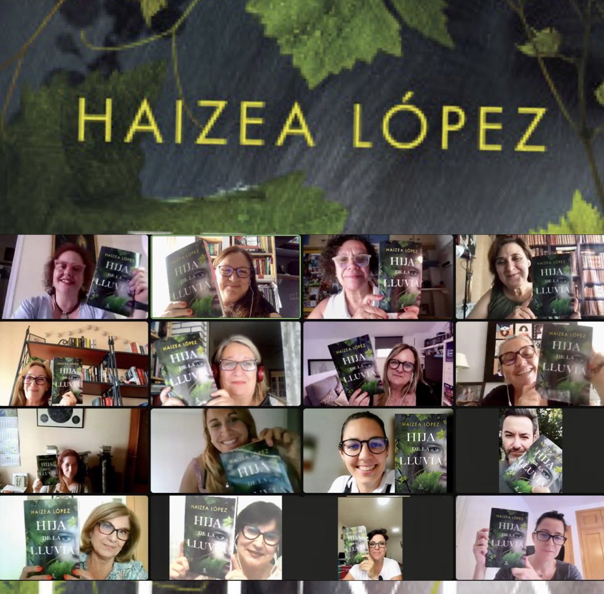 LOCURADELIBROS's tweet image. ♥️📚El @ClubDeLecturaLL con @buhoautora ‘HIJA DE LA LLUVIA’ @editorialespasa

Una Preciosa novela con todos los ingredientes para disfrutar leyendo..

El encuentro completo en nuestro canal de YouTube👉 youtu.be/XAMr-8sOJBs