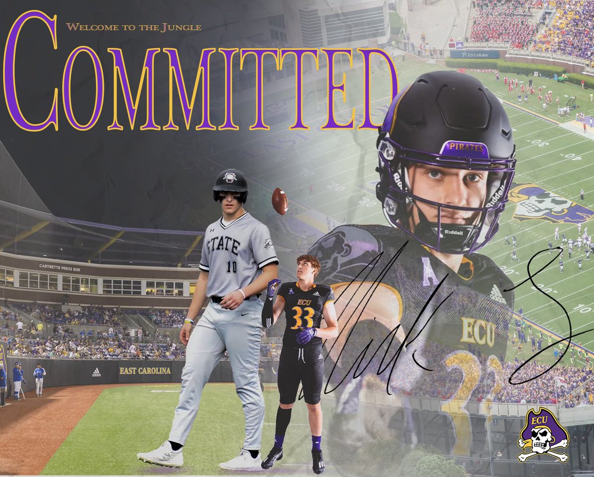 Nick Slogik (@nickslogik) on Twitter photo Committed🏴☠️
<a href="/CoachAuerECU/">Aaron Auer</a> @ECUCoachHouston <a href="/cgodwin23/">Cliff Godwin</a> <a href="/ECUPiratesFB/">ECU Football</a> <a href="/ECUBaseball/">ECU Baseball</a> <a href="/McD_Football_/">McD Football</a> Committed🏴☠️
<a href="/CoachAuerECU/">Aaron Auer</a> @ECUCoachHouston <a href="/cgodwin23/">Cliff Godwin</a> <a href="/ECUPiratesFB/">ECU Football</a> <a href="/ECUBaseball/">ECU Baseball</a> <a href="/McD_Football_/">McD Football</a>