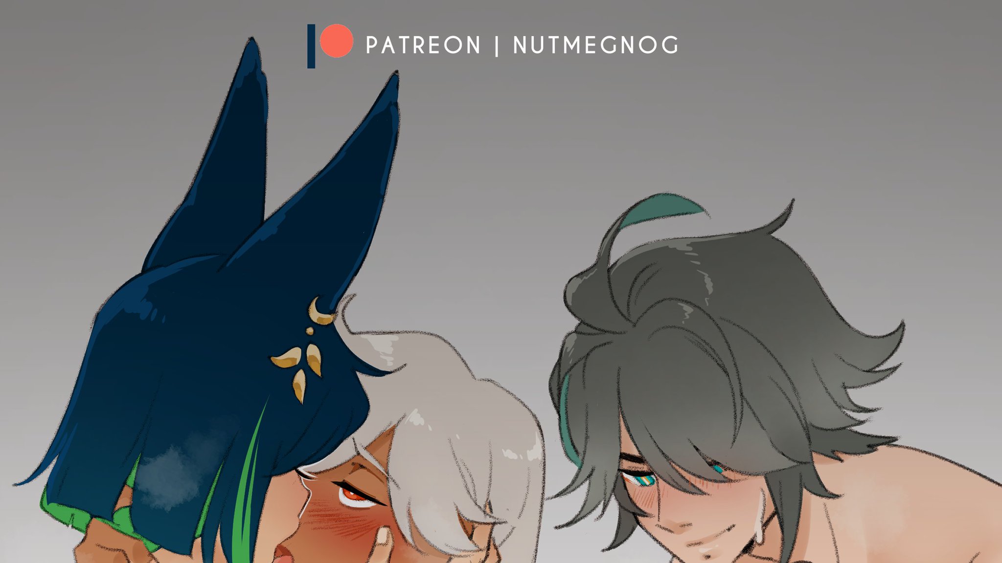 Mog🔞 on X: Tighnari, Alhaitham and Kaveh show Cyno how much he means to  them on his birthday 🎂 t.coD3h7fopECj  X