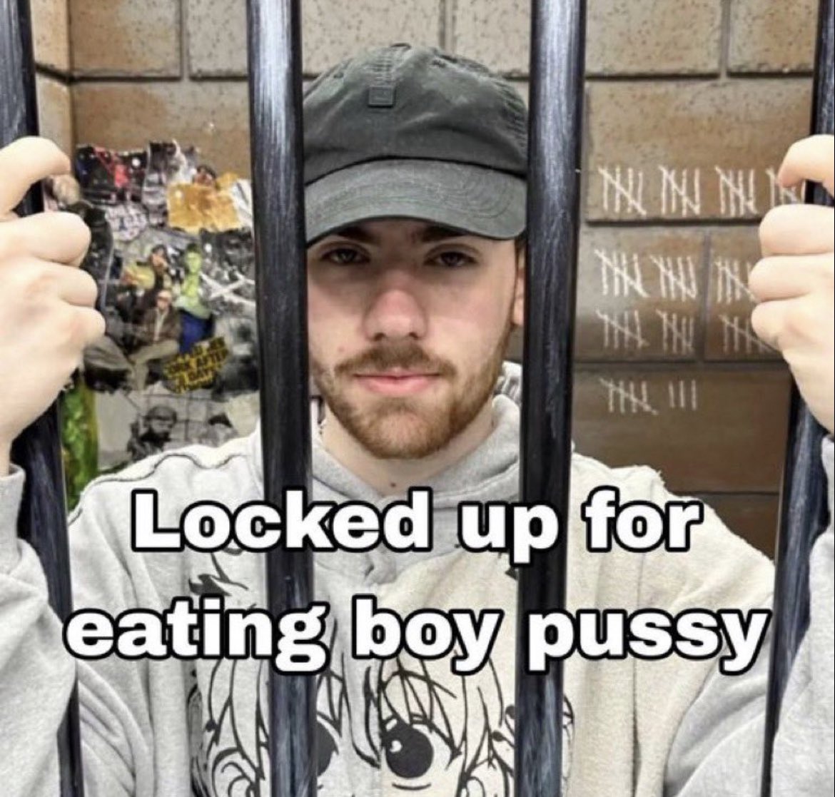 locked up for eating boy pussy
