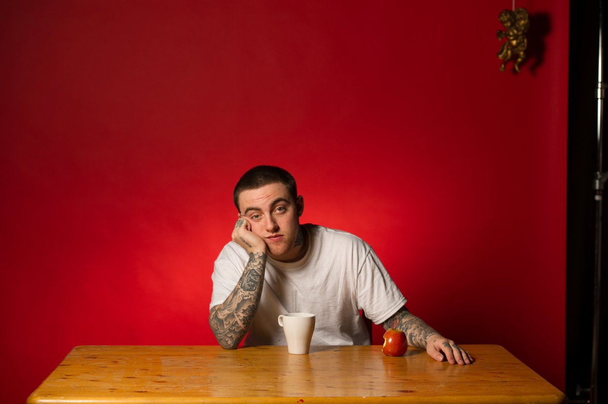 Mac Miller by his mom Karen Meyers for 'Watching Movies with the Sound Off.'