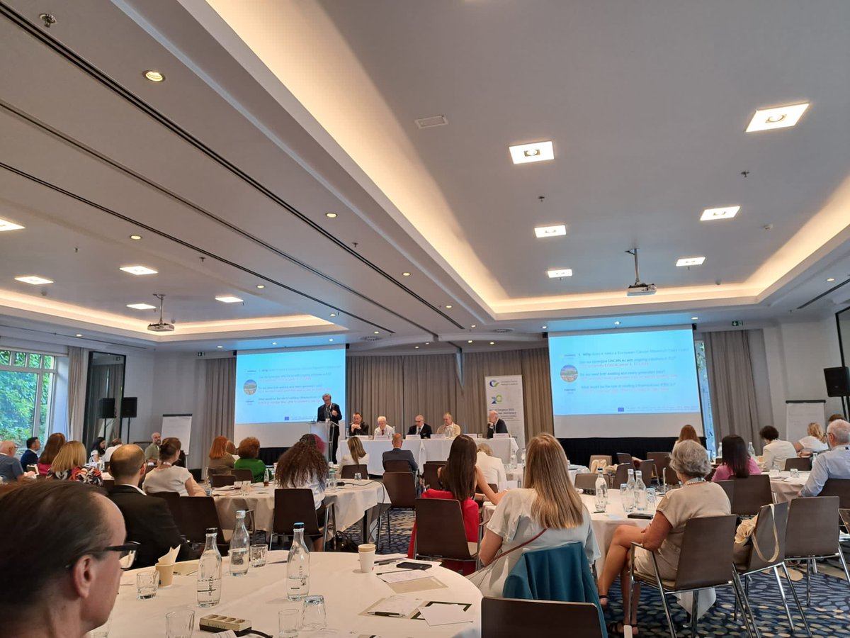 Today Eric Solary <a href="/Inserm/">Inserm</a> gave a presentation on the #UNCAN project in the #ECPC2023 Annual Congress where he explained the importance of creating a European Cancer Research Data Hub that accelerates high-quality cancer research across Europe.