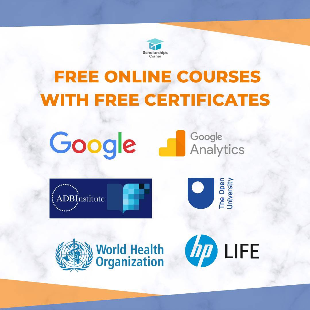 Online courses with Free Certificates