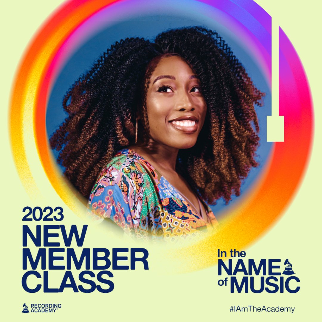 I'm proud to join the esteemed @RecordingAcad Class of 2023 🏆

Music has been my lifelong love, shaping my essence.

I appreciate all of you who believe in me. Special thanks to @TheAndreMullen and @aramamusic for the nomination!

Here's to leaving my mark #IAmTheAcademy