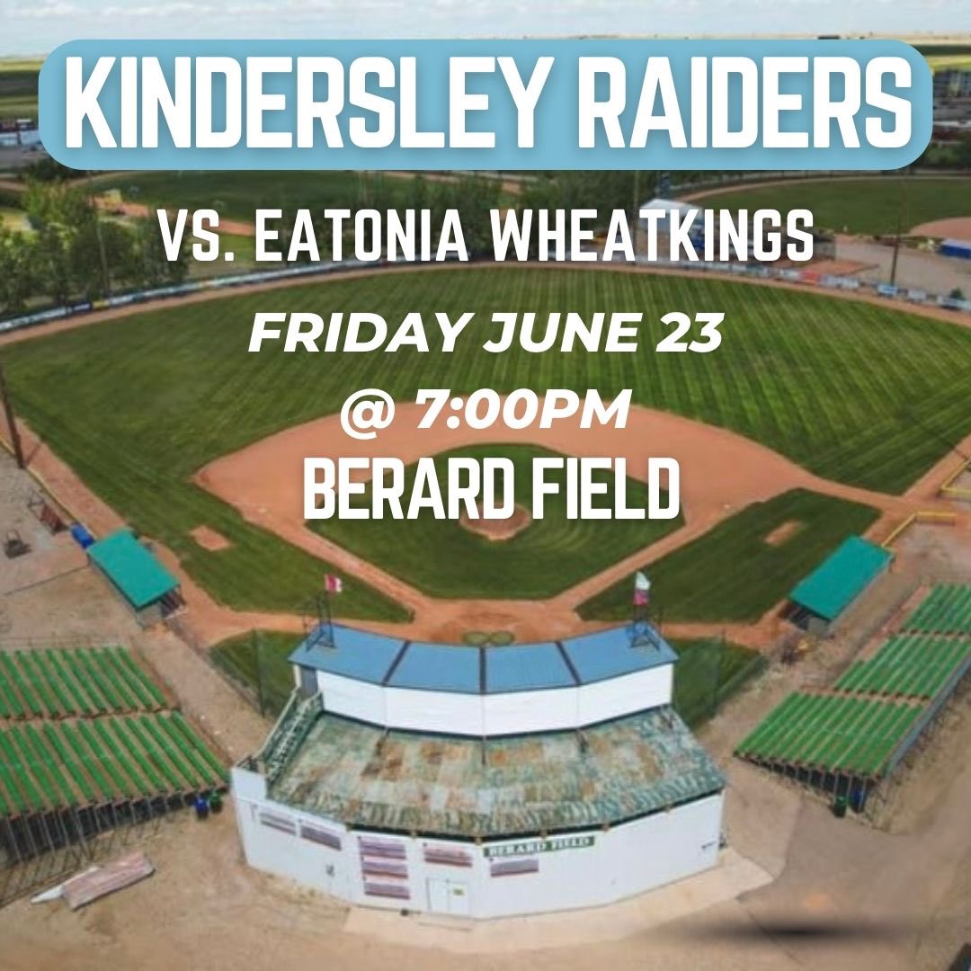 Beauty night for some ball.  7pm start as the Wheatkings come to town.  #byob
