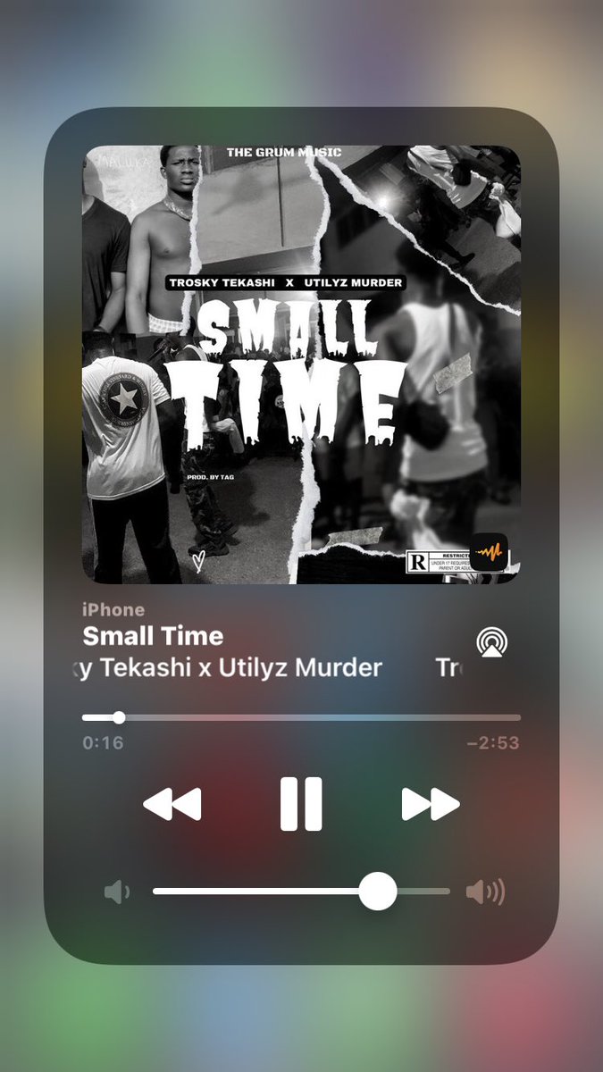 Stream this jam right now 🎶🔥🔥🔥🙏🏾#SmallTime