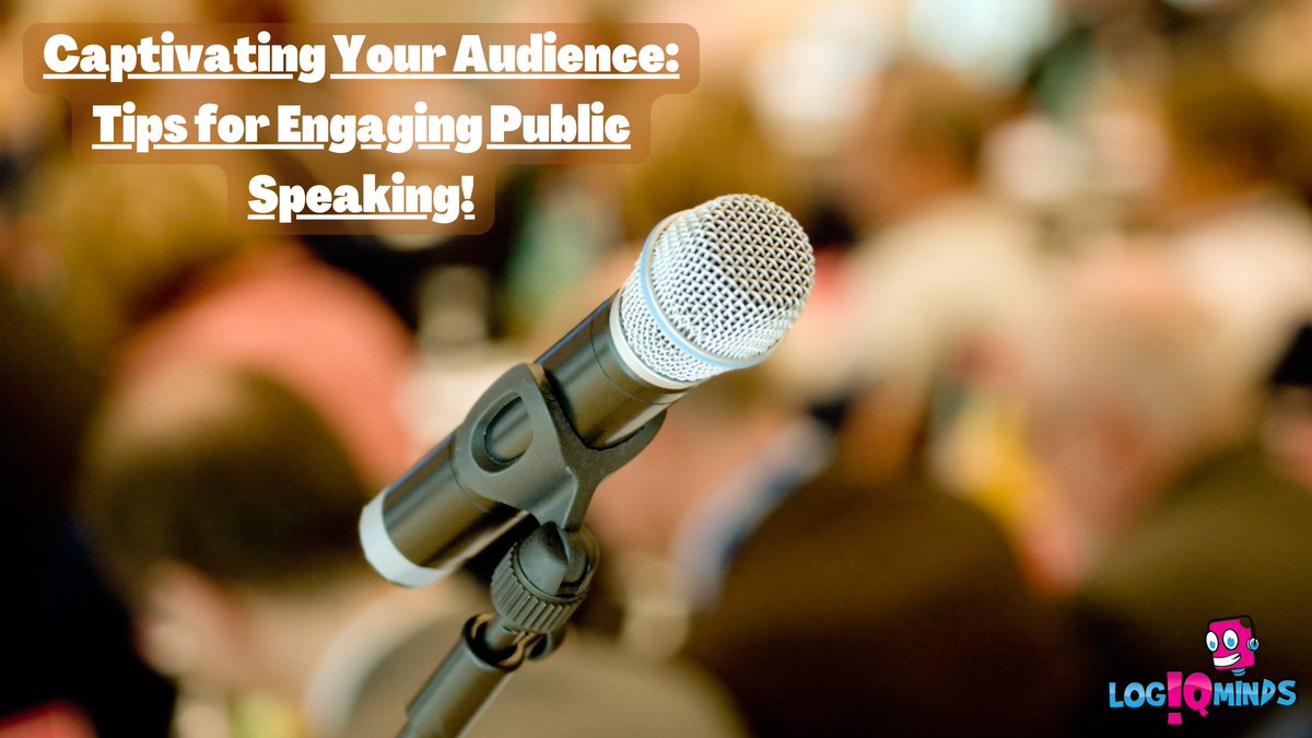 Captivate your audience with engaging public speaking! 🎤🌟From crafting compelling stories to using effective body language, unlock the secrets to engage and inspire your audience.🗣️💼 #PublicSpeakingTips #EngagingPresentations #LogIQminds 

zurl.co/OBtd